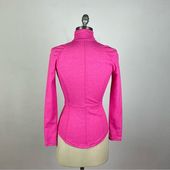 Lilly Pulitzer Luxletic Neon Pink Zipper Front Jacket - Picture 5 of 7
